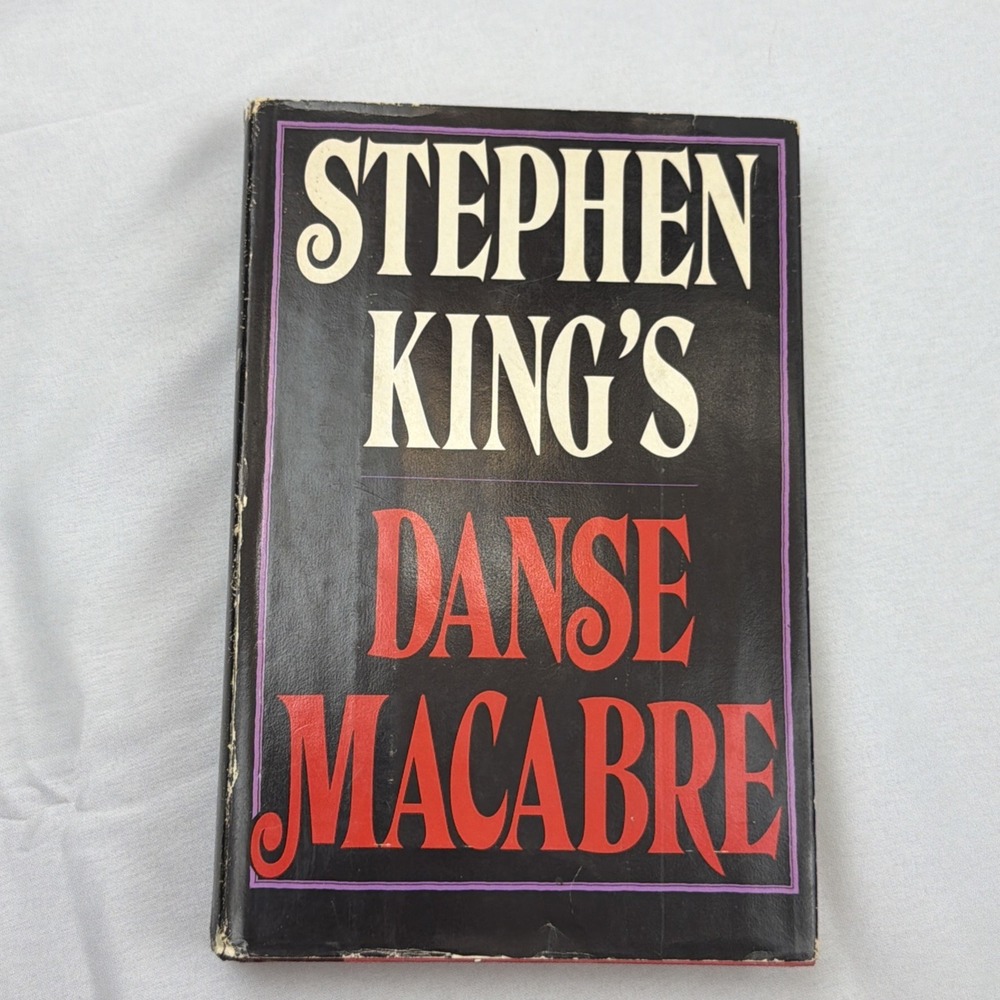 Danse Macabre, Stephen King 1981 Everest House Book Club BCE Hardcover DJ Vtg